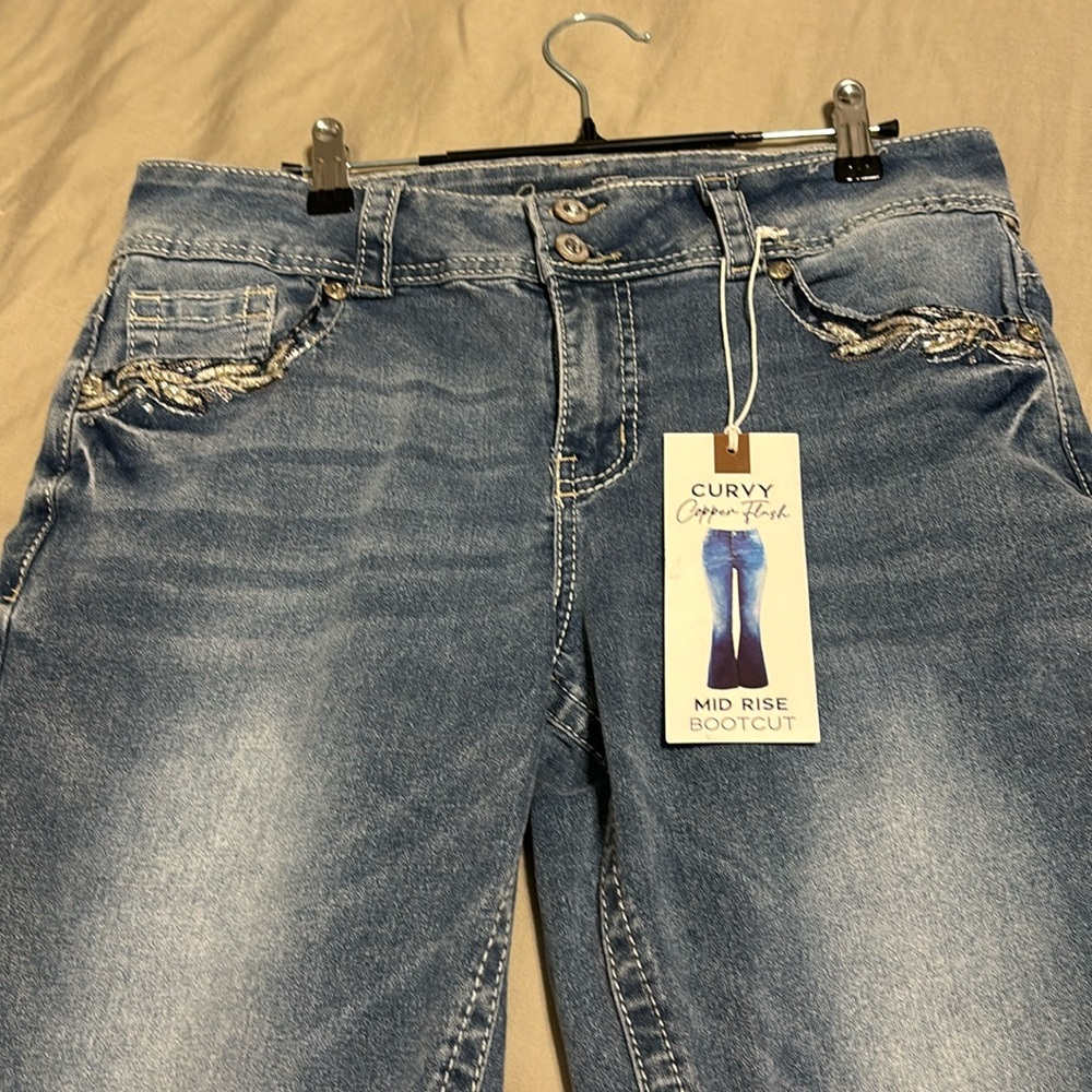 Copper Flash jeans boot cut